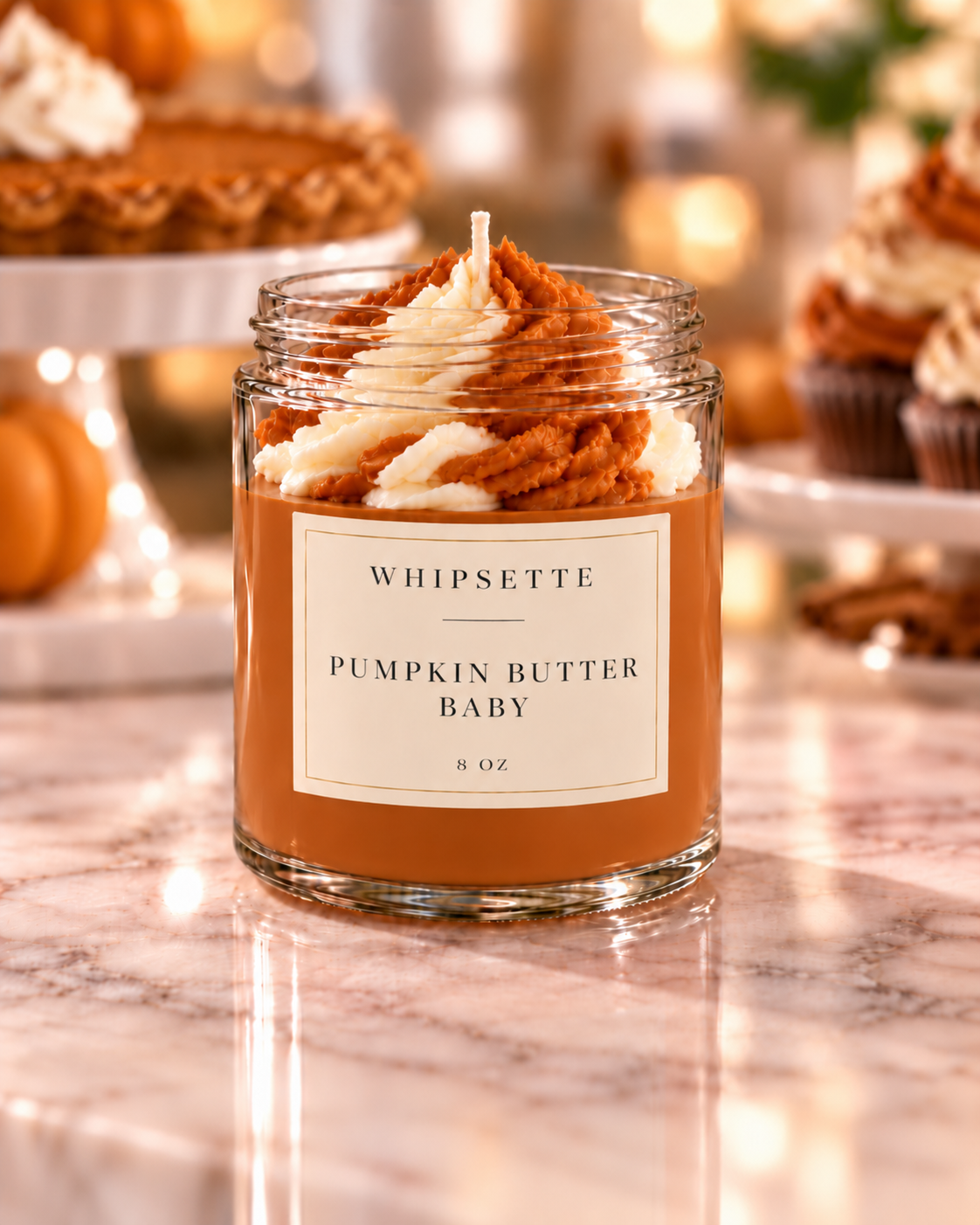 Pumpkin Butter Baby Whipped Candle – 8 oz