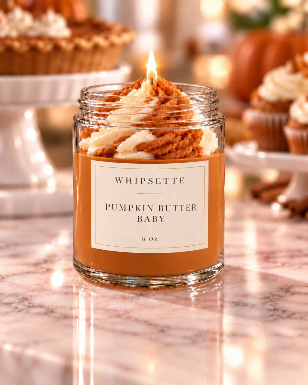 Pumpkin Butter Baby Whipped Candle – 8 oz