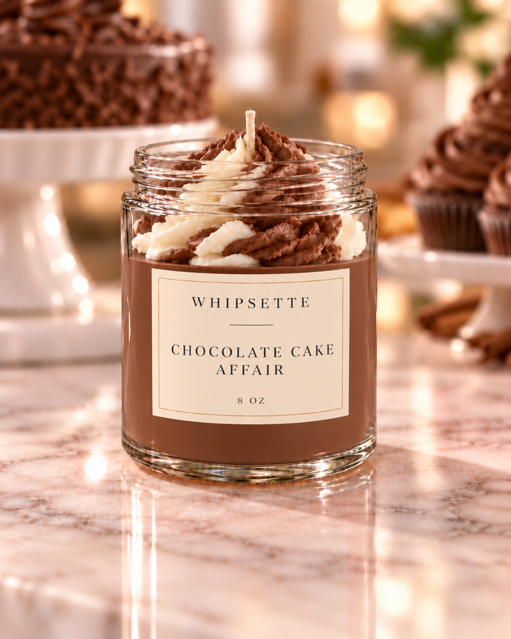 Chocolate Cake Affair Whipped Candle – 8 oz