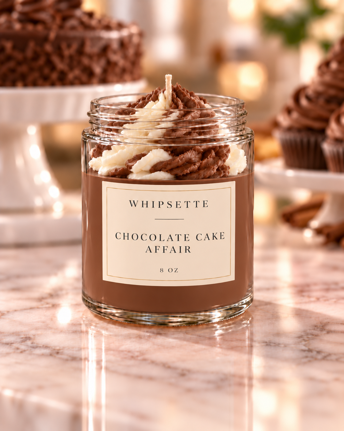 Chocolate Cake Affair Whipped Candle – 8 oz